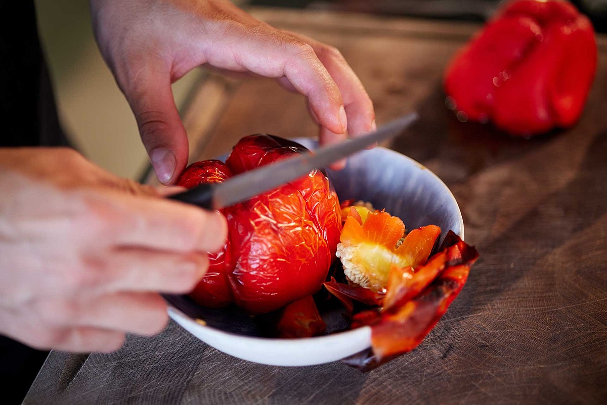 gebackene paprika 