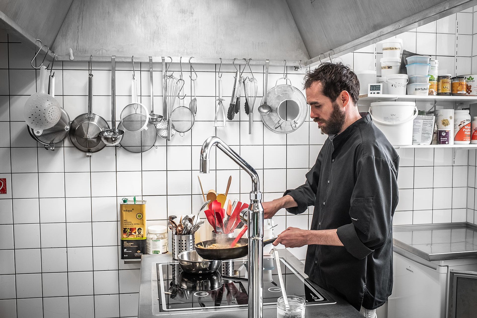 Pascal Haag Küche Zubereitung des Essens