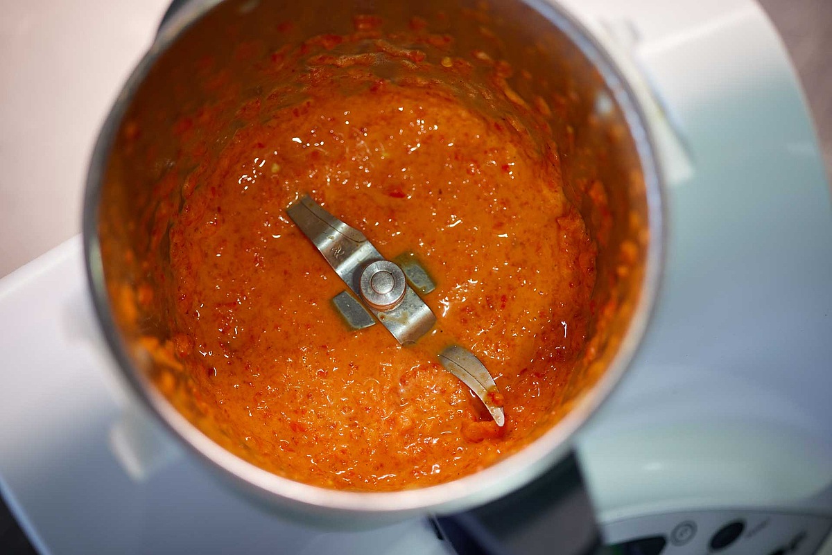 gemahlene Paprika für Risotto