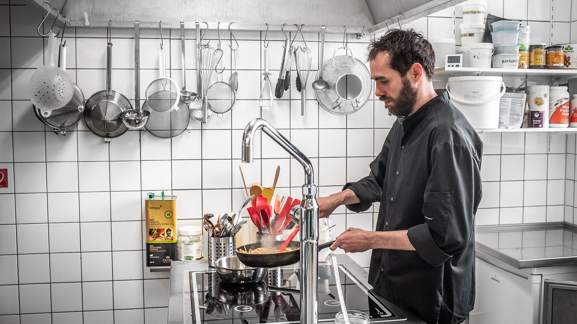 Pascal Haag Küche Zubereitung des Essens