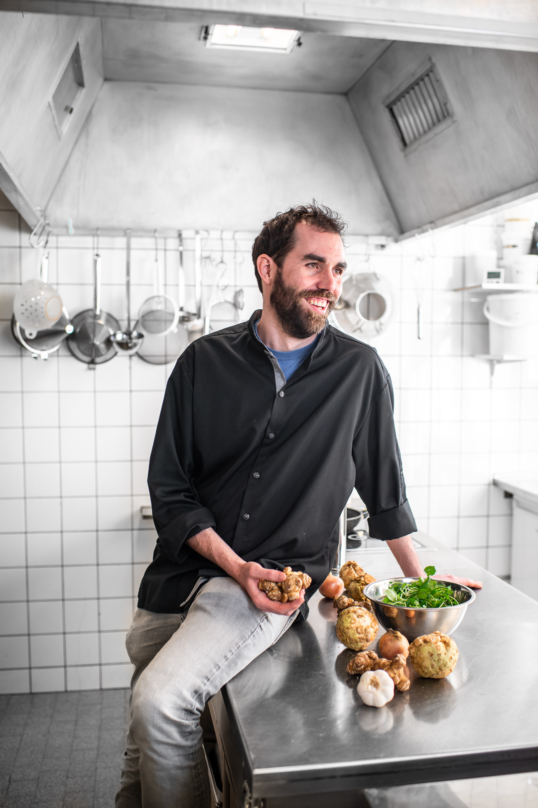 Pascal Haag Le plaisir de la préparation végétalienne dans la cuisine